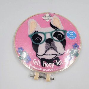 Fabric Editions Needle Creations  Felt Hoop Kit -